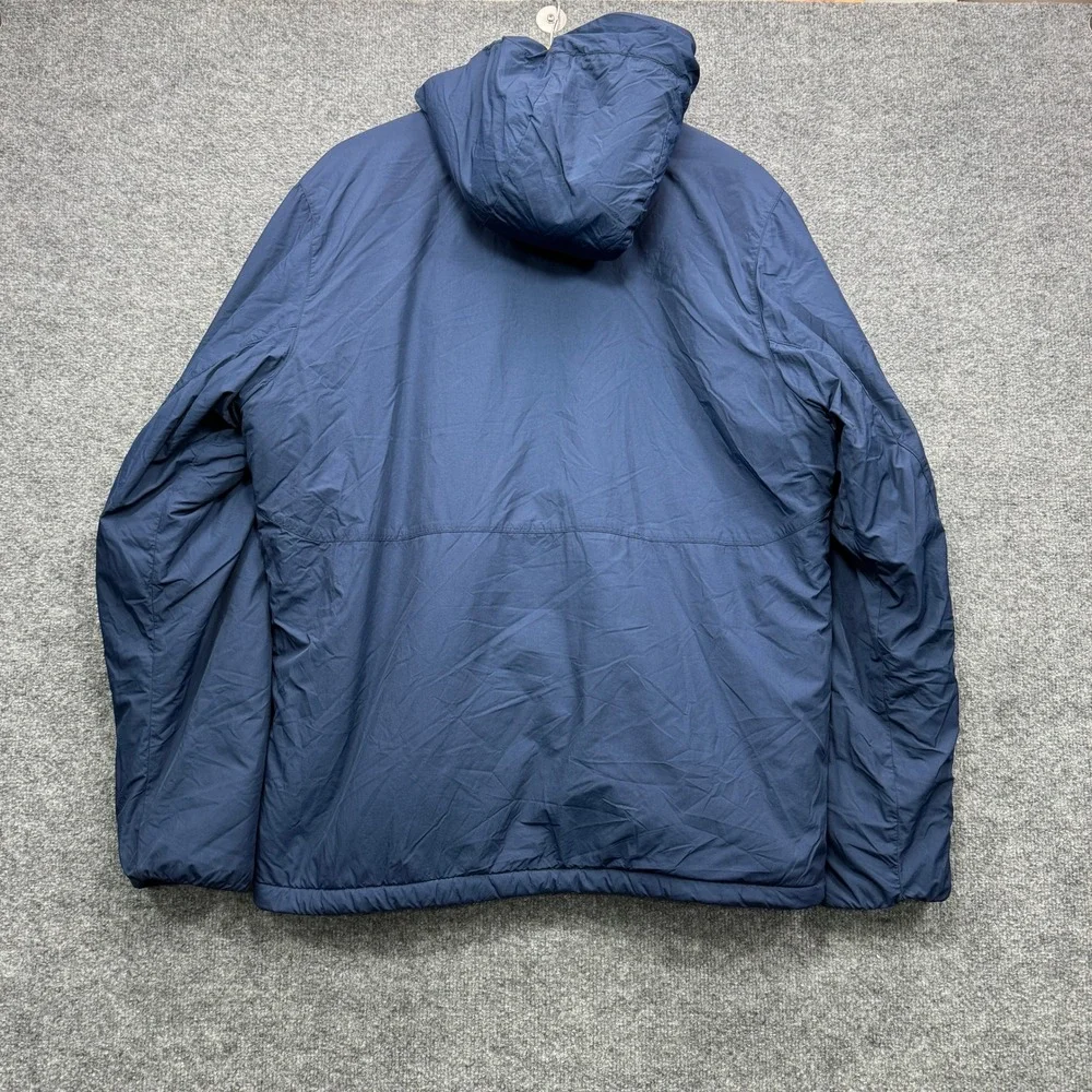 Columbia WM8371 Jacket Mens Medium Navy Blue Sherpa Lined Insulated Outdoor